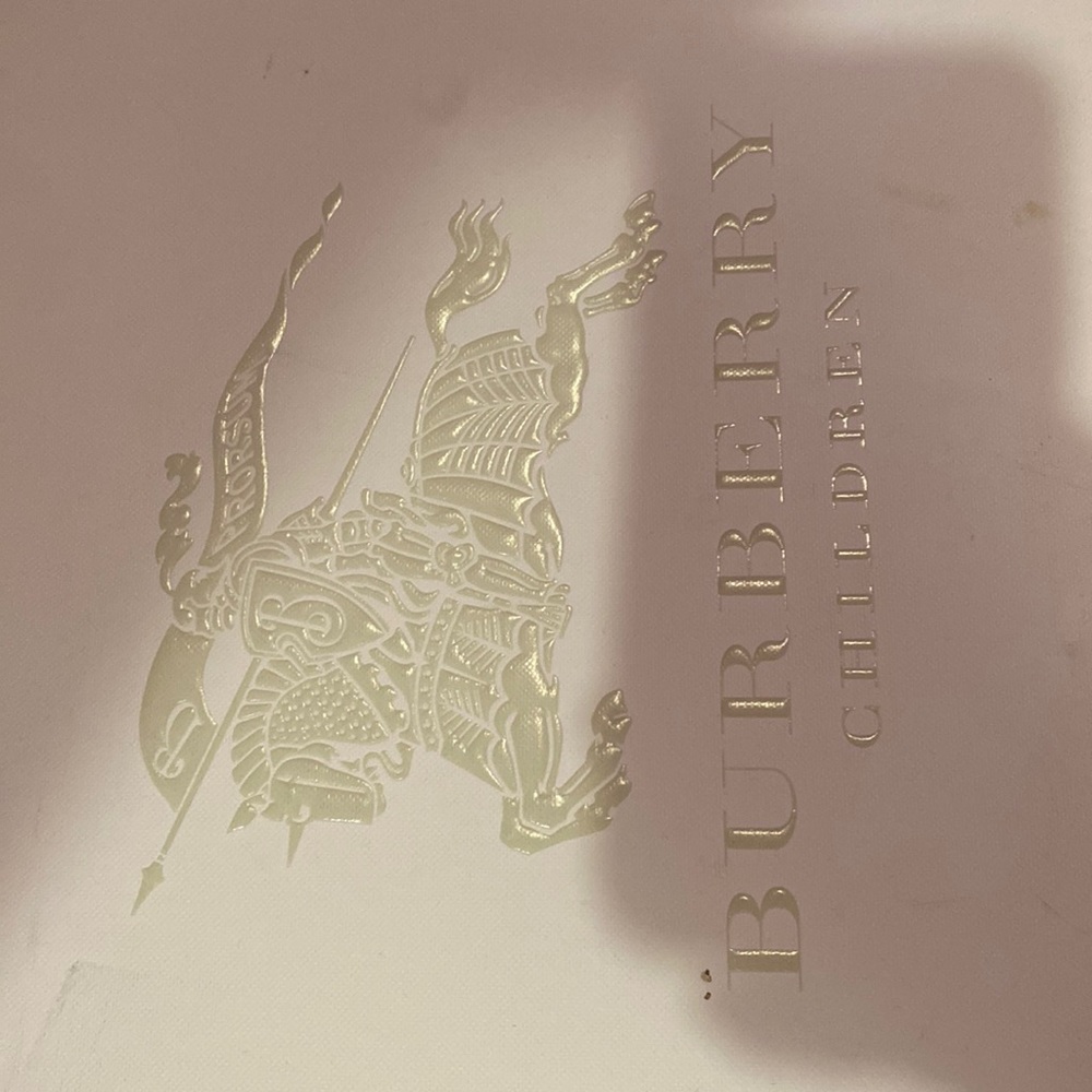 Girls Authentic Burberry Rain Boots